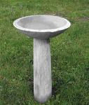 concrete birdbaths have no soft parts  :)